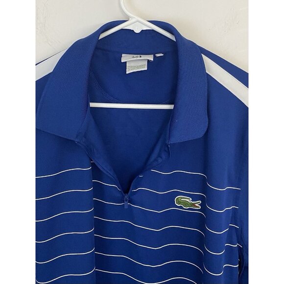 Lacoste Sport Andy Roddick Men’s Tennis Polo Shirt 4XL Striped Pullover 9 - Picture 9 of 10